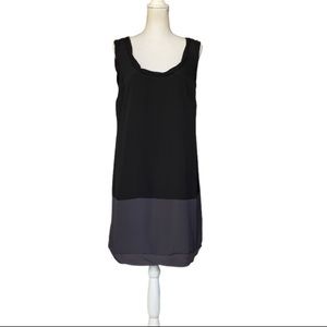 Thakoon for Target black colorblock shift dress XL